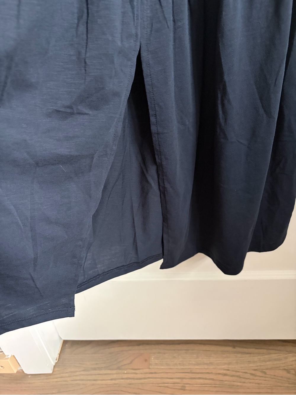 Nation LTD Navy Smocked Maxi Dress - Picture 4 of 9